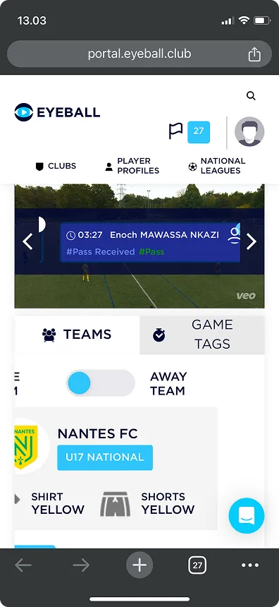 Mobile version before